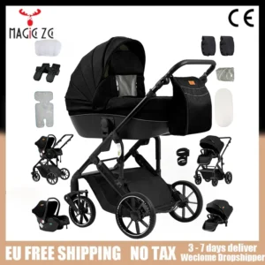 Stroller for baby 3 in 1 baby stroller stroller for newborns baby carts folding  Multifunctional Stroller baby stroller